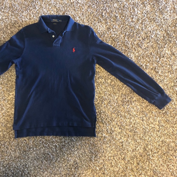 Mens Ralph Lauren Long Sleeve Polo M 